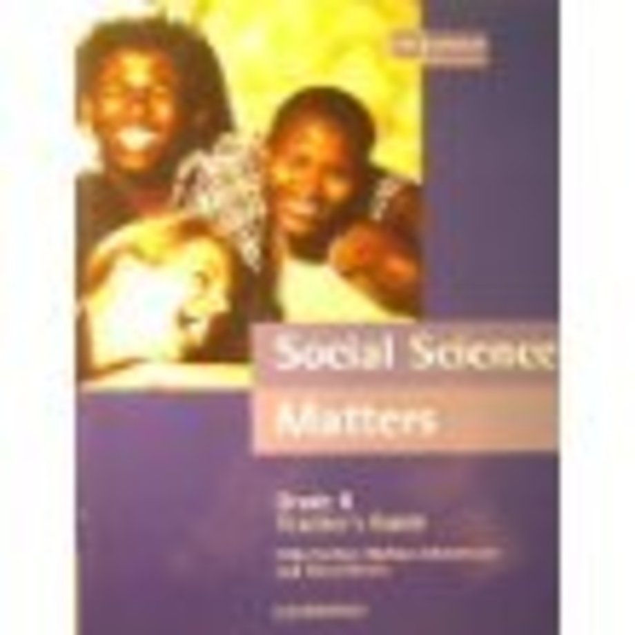 Social Science Matters Grade 8 Teacher's Book