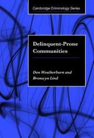 Delinquent-Prone Communities