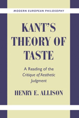 Kant's Theory of Taste