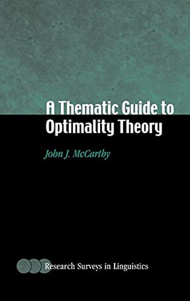 A Thematic Guide to Optimality Theory