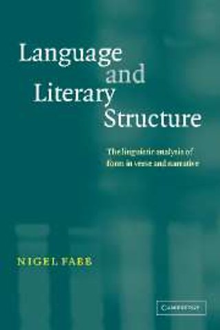 Language and Literary Structure
