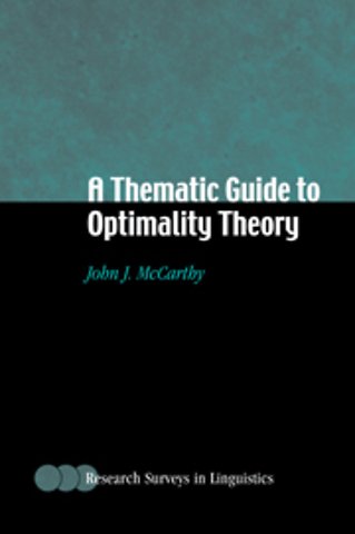 A Thematic Guide to Optimality Theory