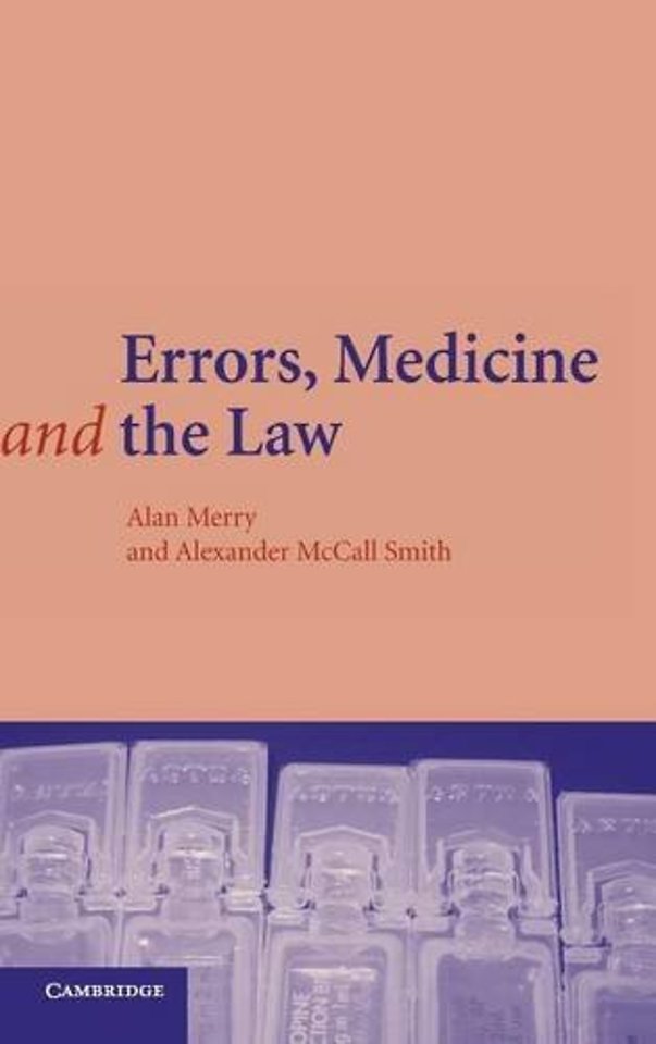 Errors, Medicine and the Law