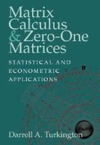 Matrix Calculus and Zero-One Matrices