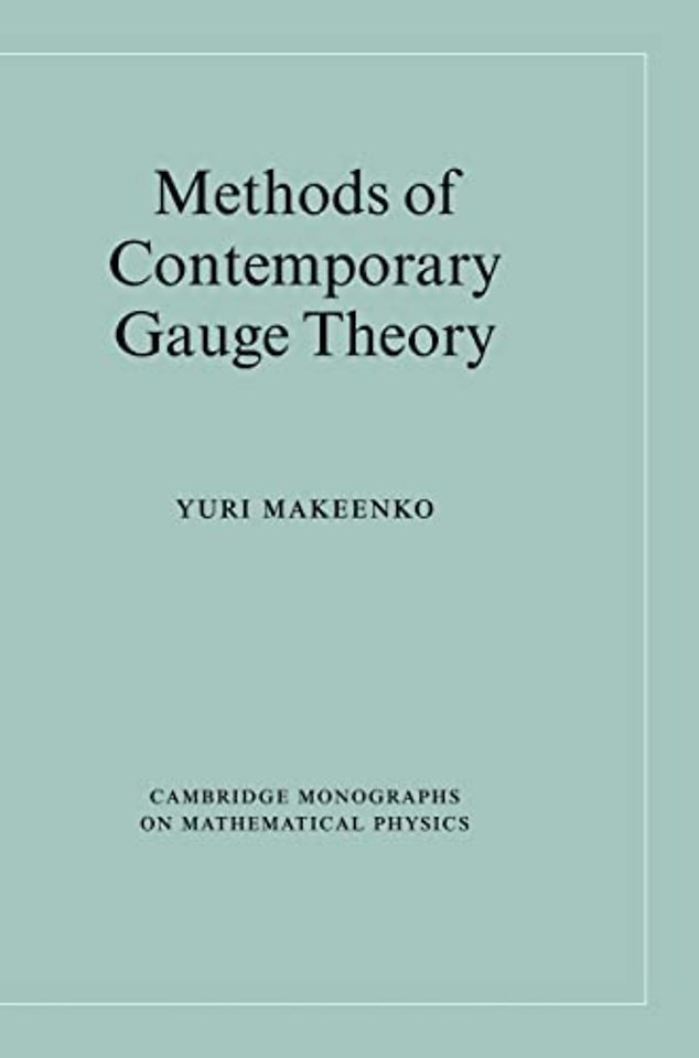 Methods of Contemporary Gauge Theory