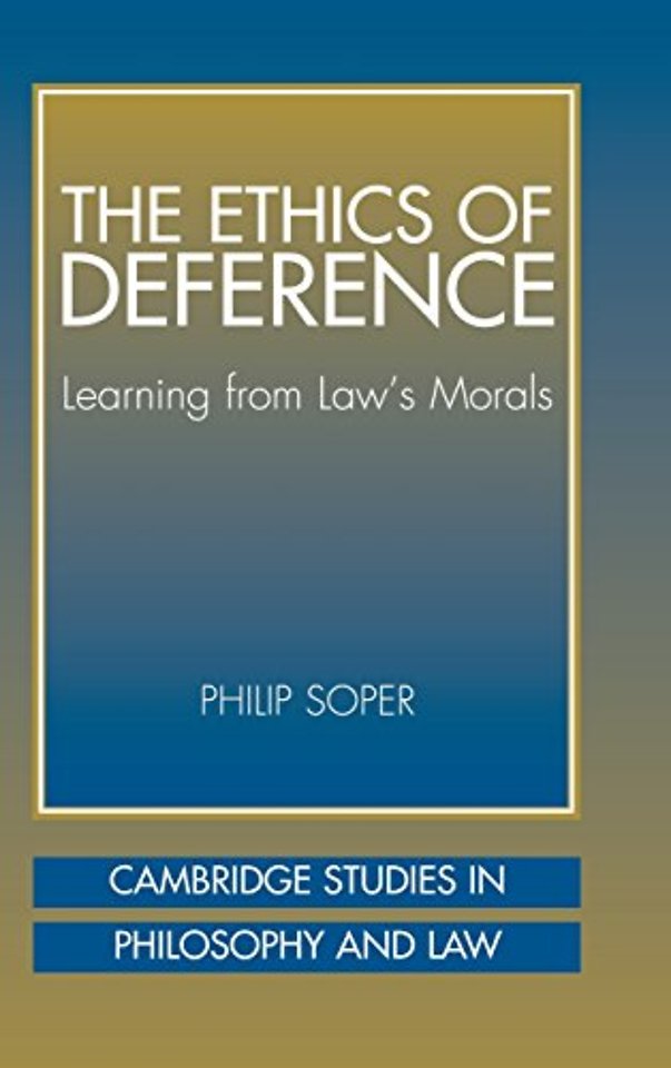 The Ethics of Deference