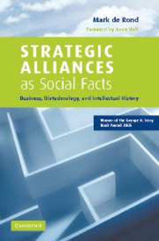 Strategic Alliances as Social Facts