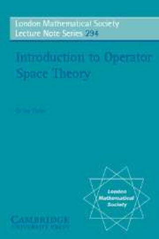 Introduction to Operator Space Theory