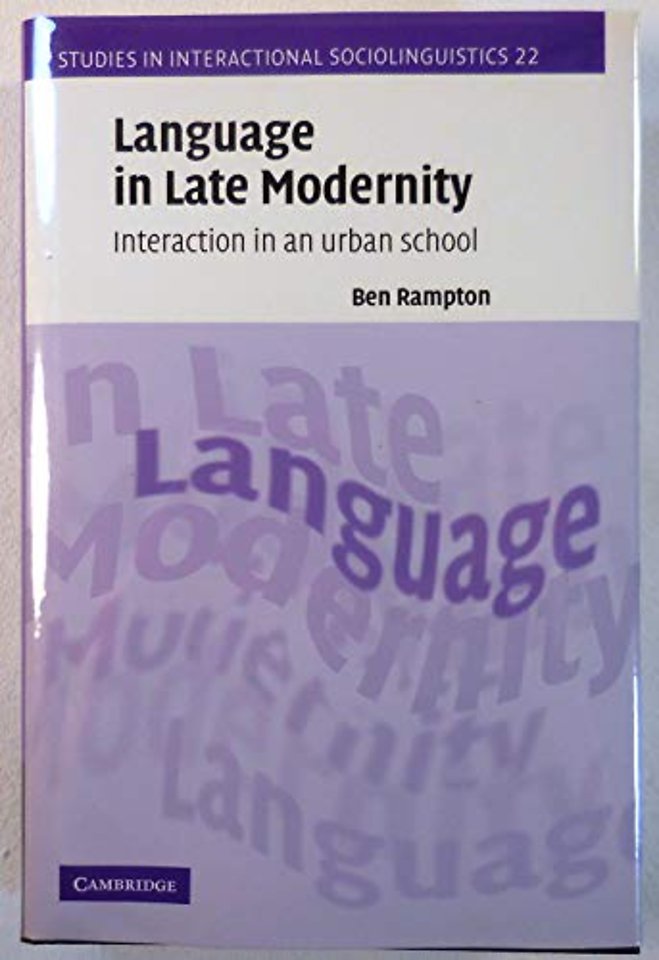 Language in Late Modernity
