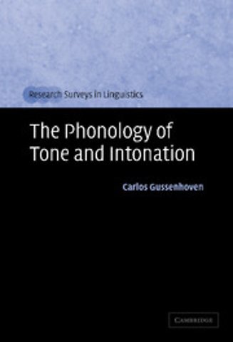 The Phonology of Tone and Intonation