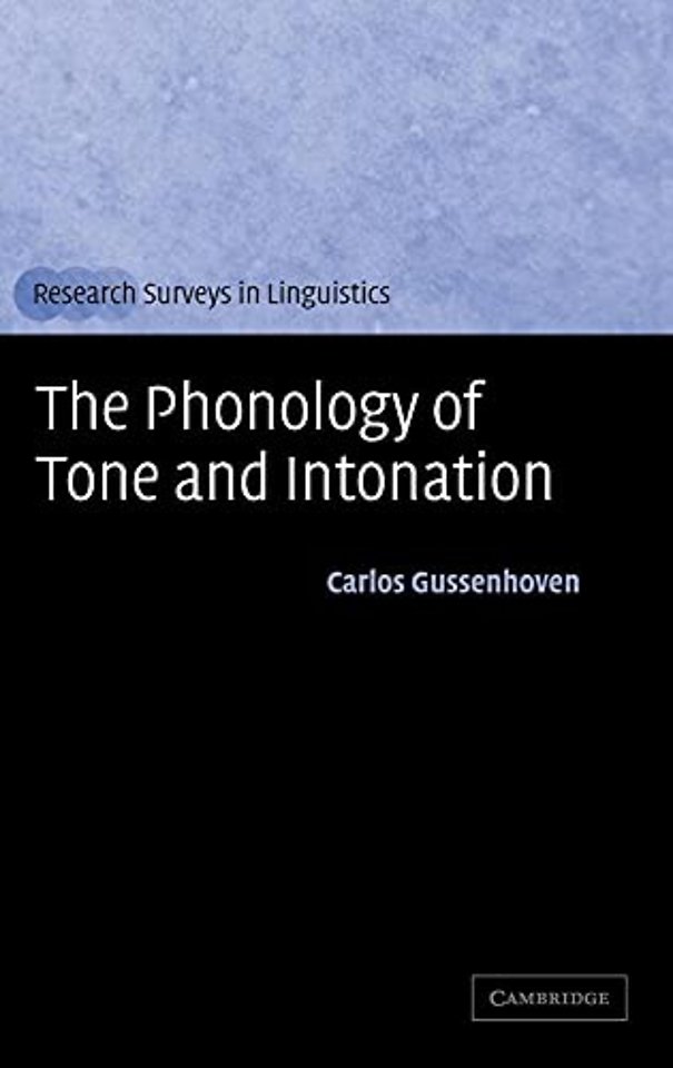 The Phonology of Tone and Intonation