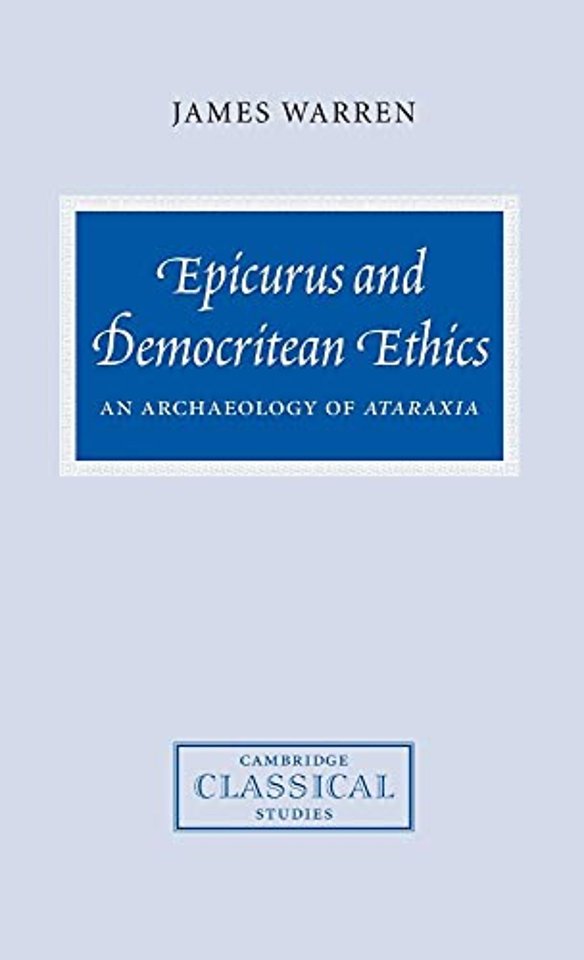 Epicurus and Democritean Ethics