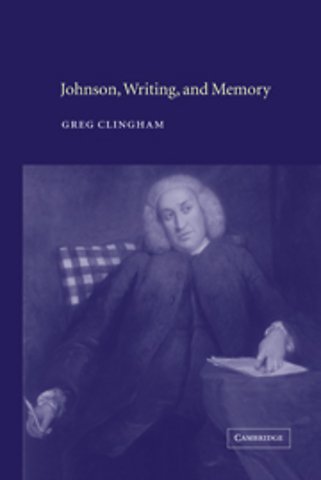 Johnson, Writing, and Memory