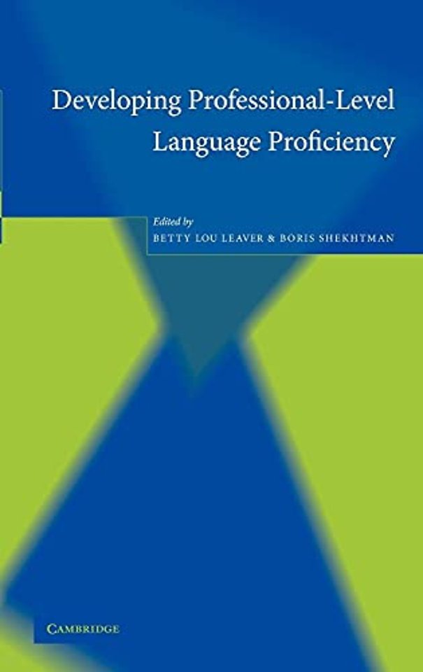 Developing Professional-Level Language Proficiency