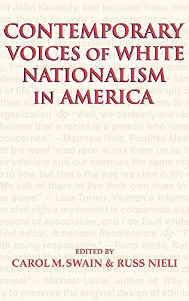 Contemporary Voices of White Nationalism in America