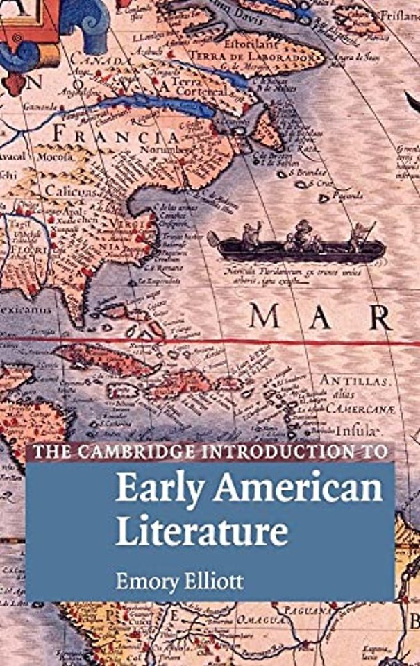 The Cambridge Introduction to Early American Literature