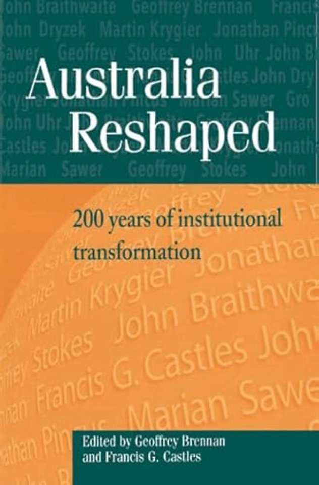 Australia Reshaped