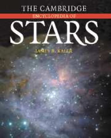 The Cambridge Encyclopedia of Stars