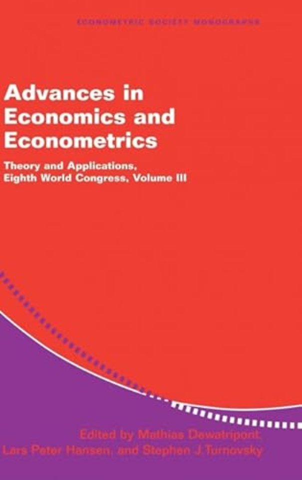 Advances in Economics and Econometrics