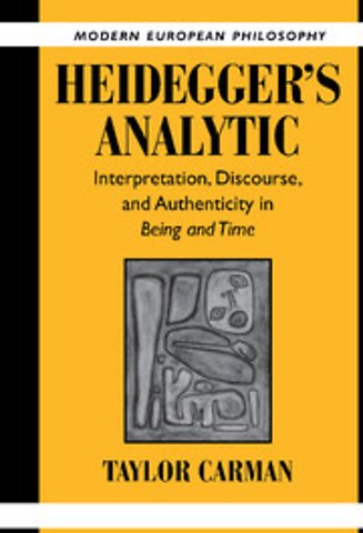 Heidegger's Analytic