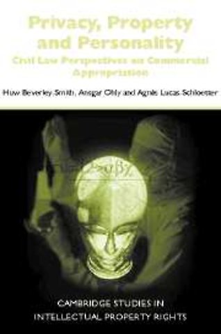 Privacy, Property and Personality