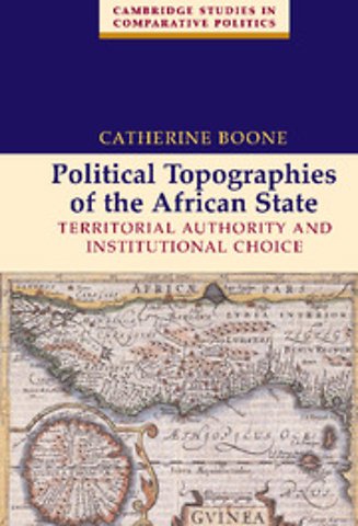 Political Topographies of the African State