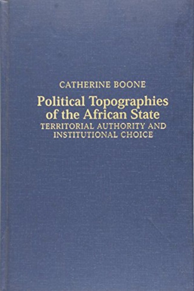 Political Topographies of the African State