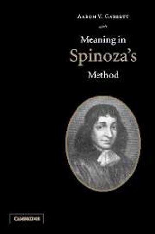 Meaning in Spinoza's Method