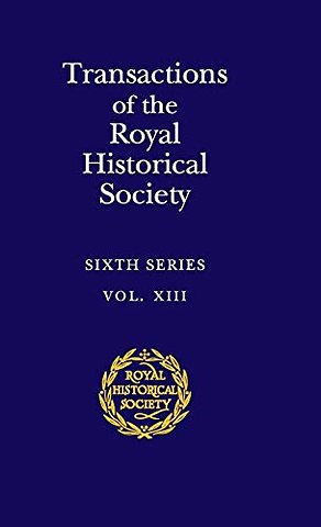 Transactions of the Royal Historical Society: Volume 13
