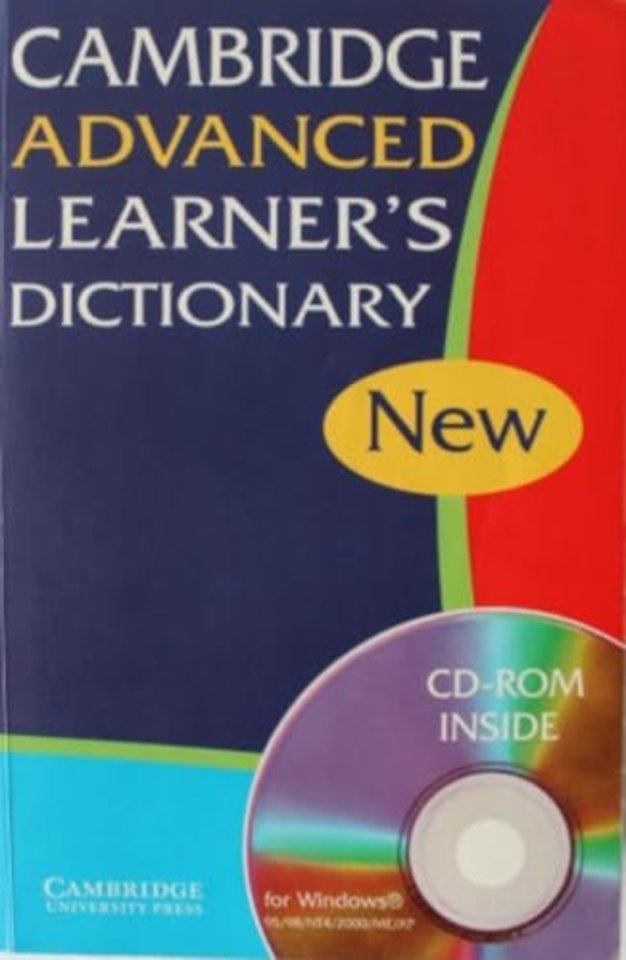 Cambridge Advanced Learner's Dictionary Hardback with CD-ROM South Asia edition
