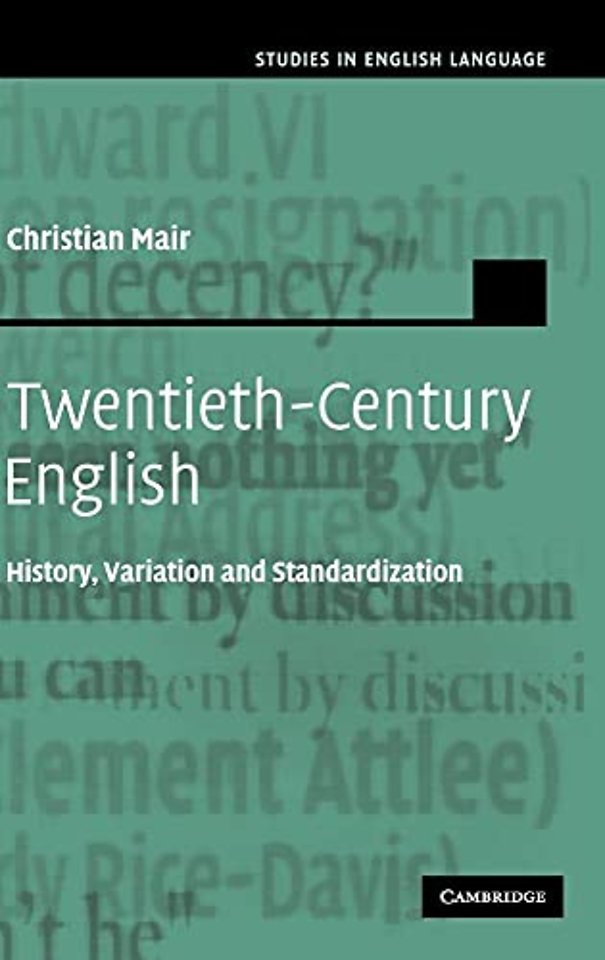 Twentieth-Century English