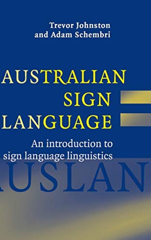 Australian Sign Language (Auslan)