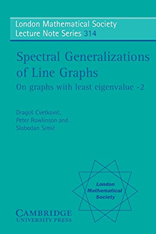 Spectral Generalizations of Line Graphs