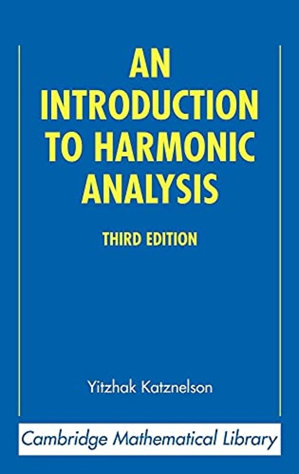 An Introduction to Harmonic Analysis