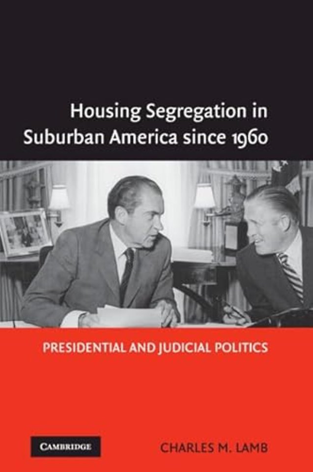 Housing Segregation in Suburban America since 1960