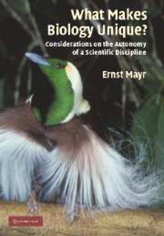 What Makes Biology Unique?