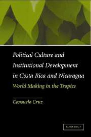 Political Culture and Institutional Development in Costa Rica and Nicaragua