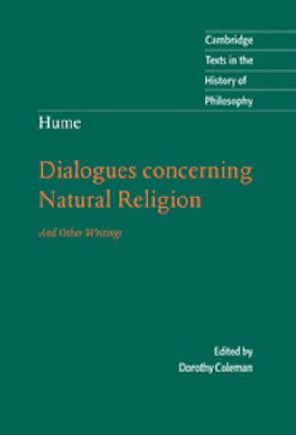 Hume: Dialogues Concerning Natural Religion