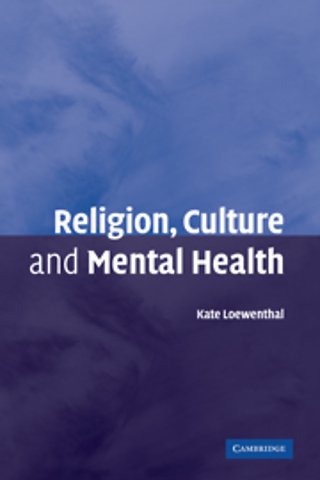 Religion, Culture and Mental Health