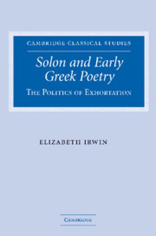 Solon and Early Greek Poetry