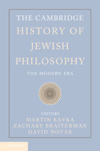 The Cambridge History of Jewish Philosophy