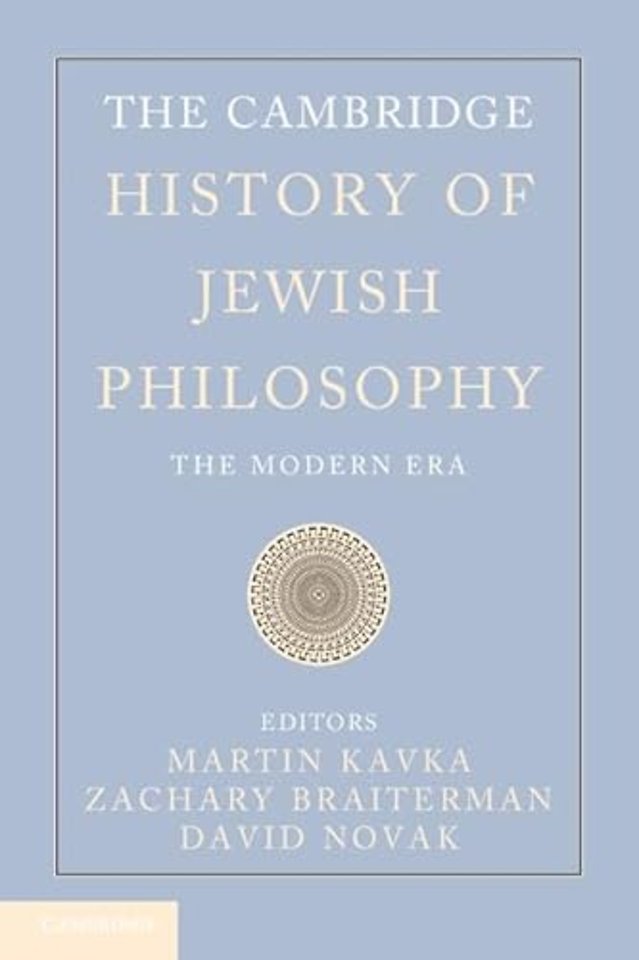 The Cambridge History of Jewish Philosophy