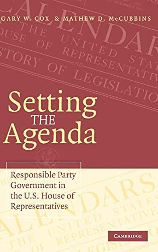 Setting the Agenda