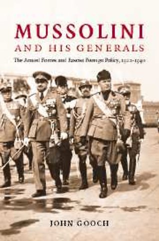 Mussolini and his Generals