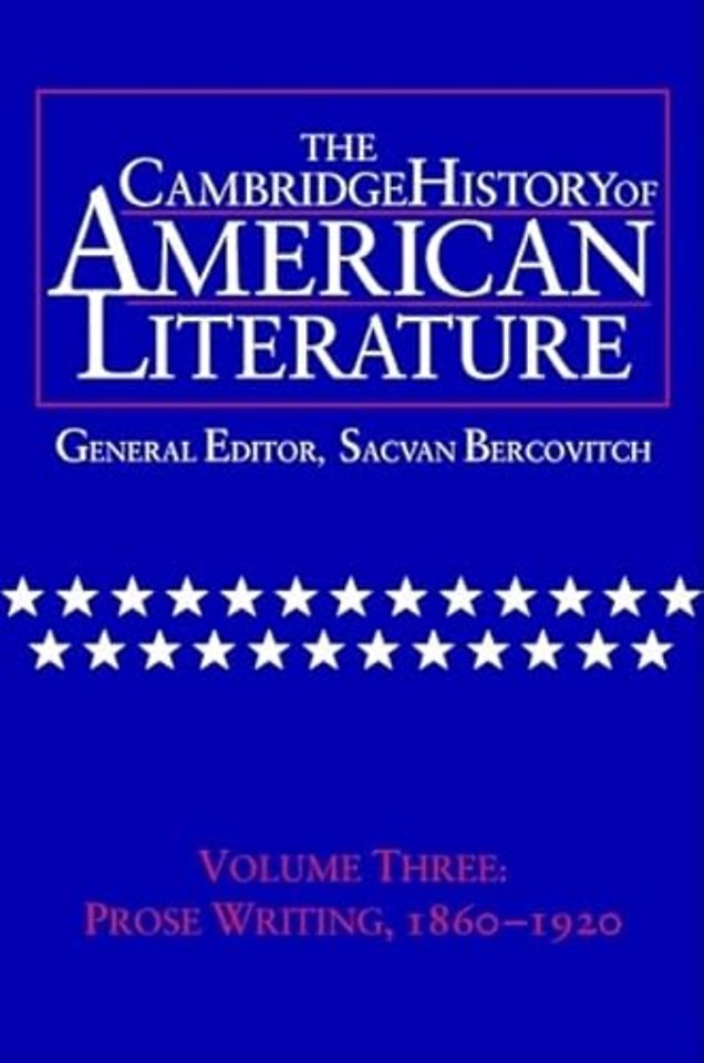 Cambridge History of American Literature 8 Volume Hardback Set