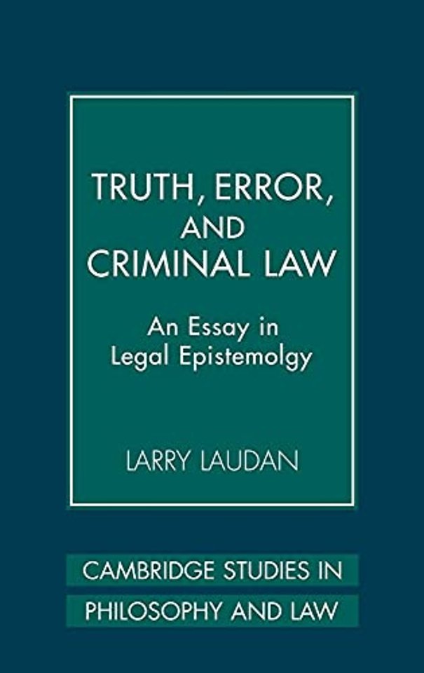 Truth, Error, and Criminal Law
