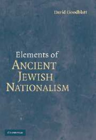 Elements of Ancient Jewish Nationalism