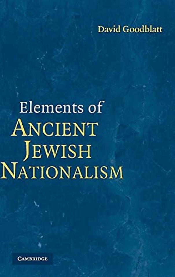 Elements of Ancient Jewish Nationalism