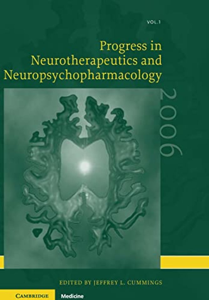 Progress in Neurotherapeutics and Neuropsychopharmacology: Volume 1, 2006