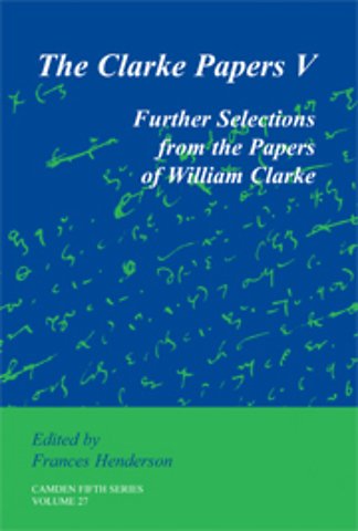 The Clarke Papers: Volume 27